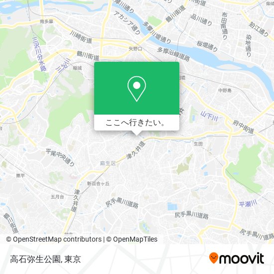 高石弥生公園地図