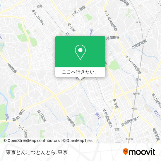 東京とんこつとんとら地図