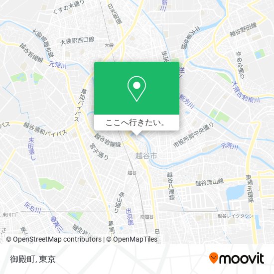 御殿町地図