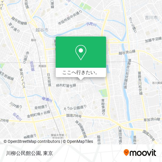川柳公民館公園地図