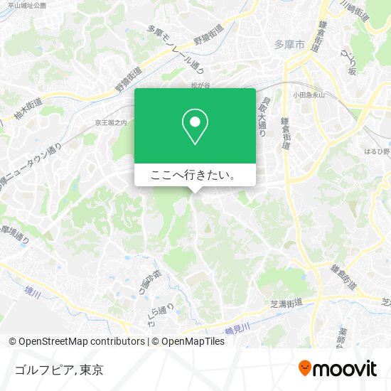 ゴルフピア地図