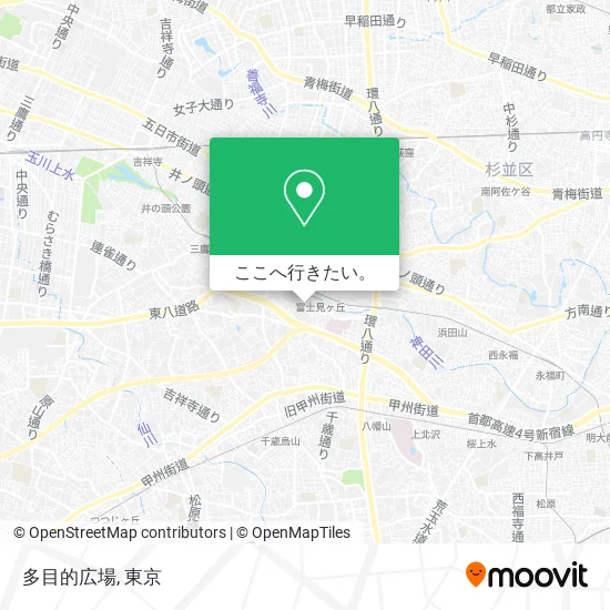 多目的広場地図