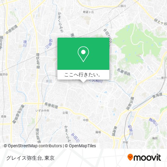 グレイス弥生台地図