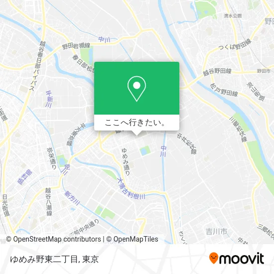 ゆめみ野東二丁目地図