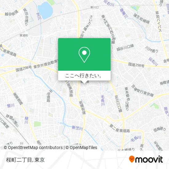 桜町二丁目地図
