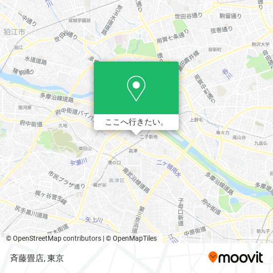 斉藤畳店地図