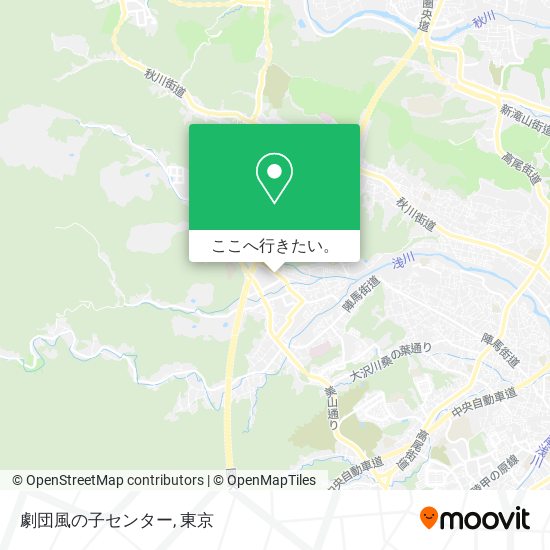 劇団風の子センター地図