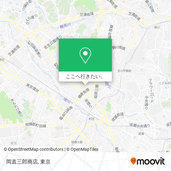 岡直三郎商店地図