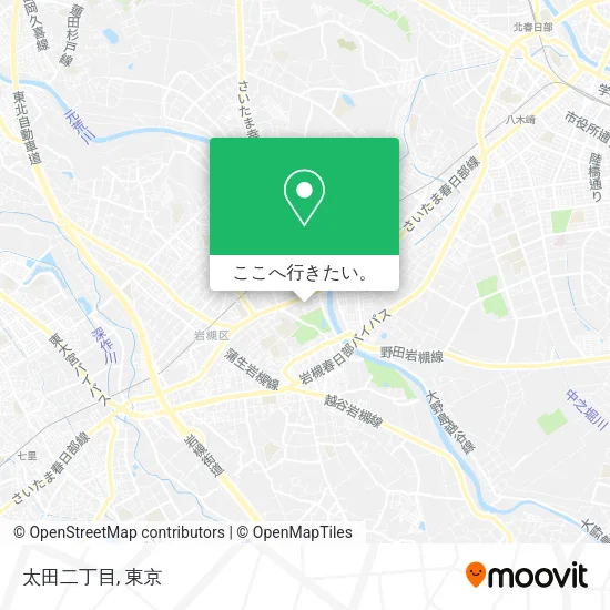 太田二丁目地図