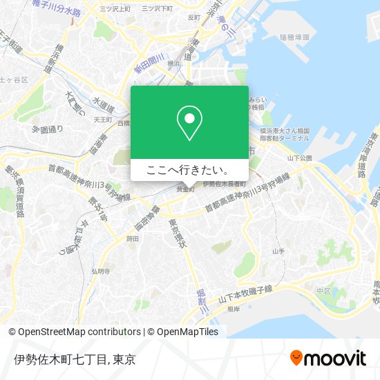 伊勢佐木町七丁目地図