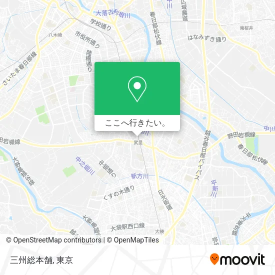 三州総本舗地図