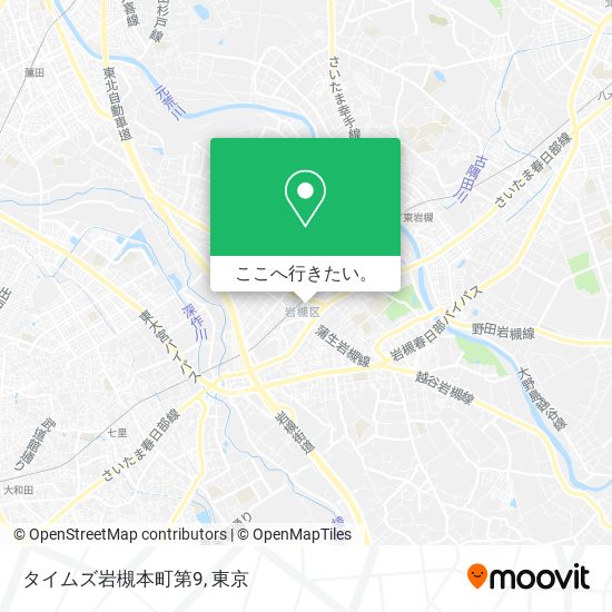 タイムズ岩槻本町第9地図