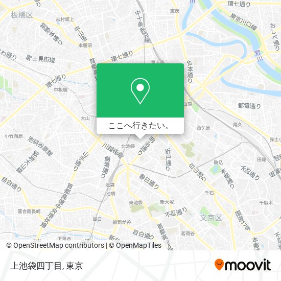 上池袋四丁目地図