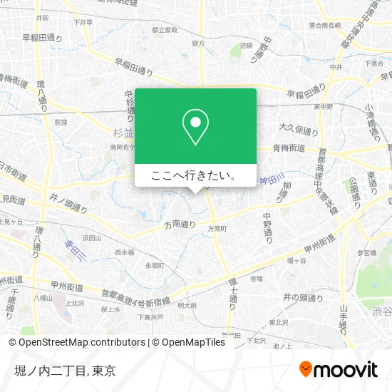 堀ノ内二丁目地図