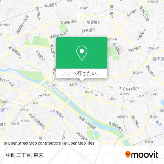 中町二丁目地図