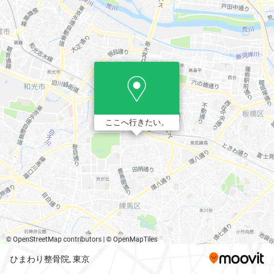 ひまわり整骨院地図