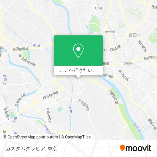 カスタムグラビア地図