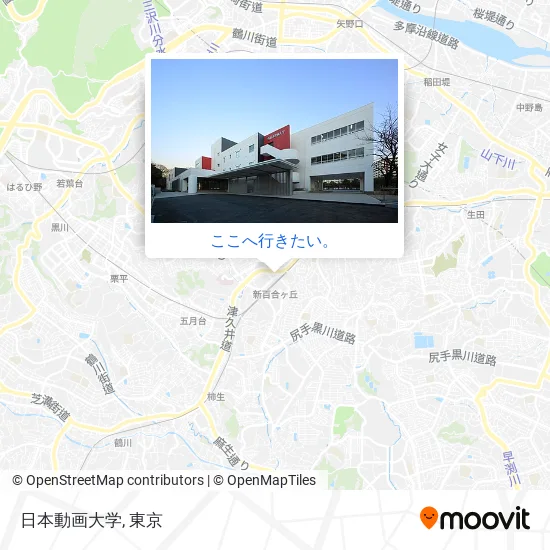 日本動画大学地図