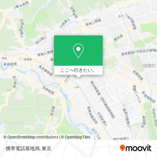 携帯電話基地局地図