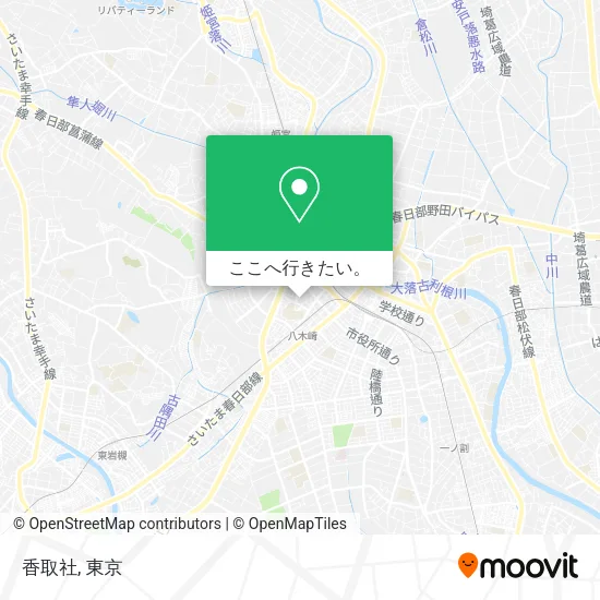 香取社地図