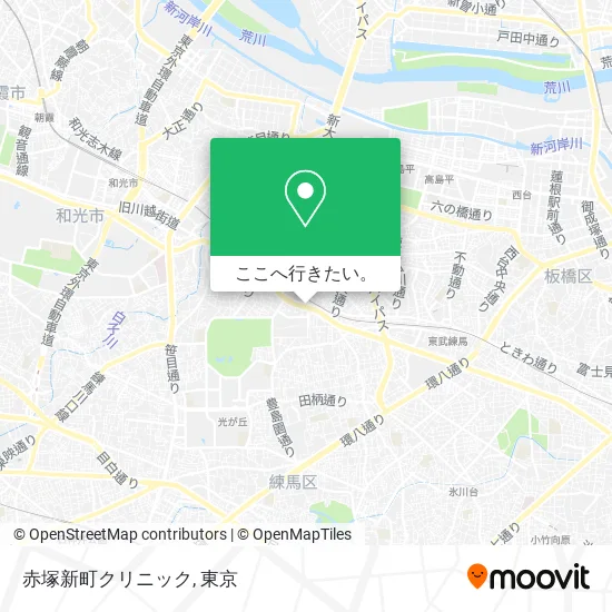 赤塚新町クリニック地図