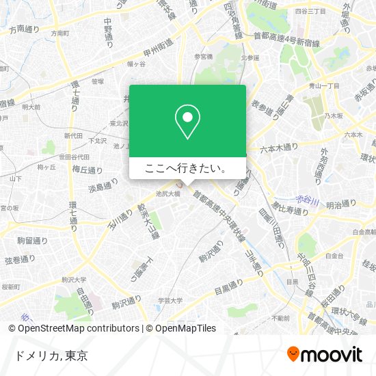 ドメリカ地図