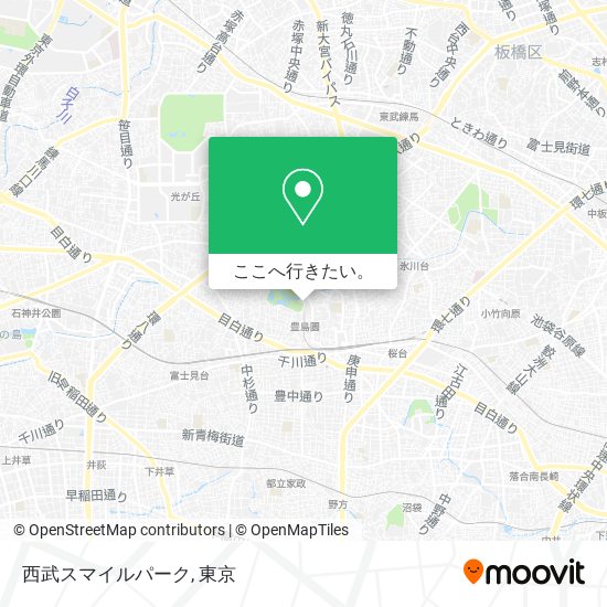 西武スマイルパーク地図