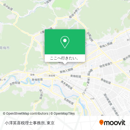 小澤英喜税理士事務所地図