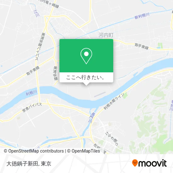 大徳鍋子新田地図