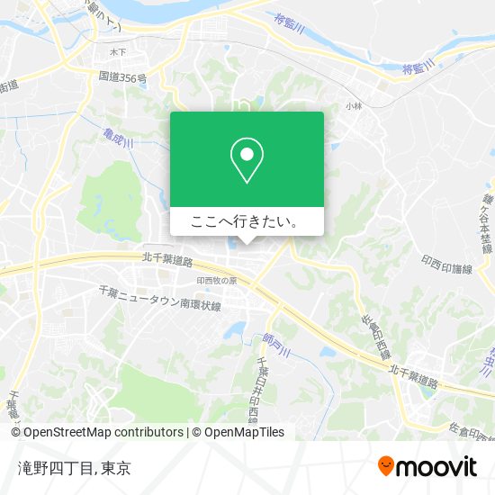 滝野四丁目地図