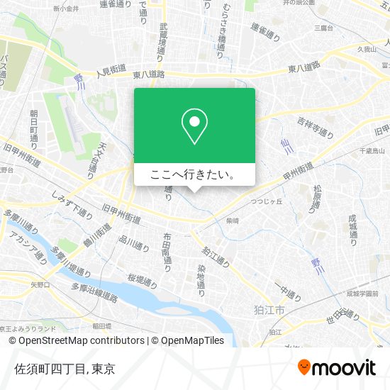 佐須町四丁目地図