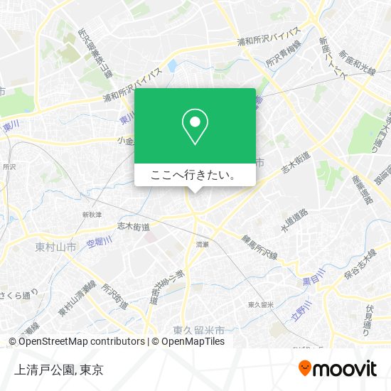 上清戸公園地図