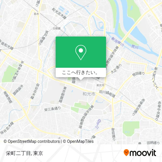 栄町二丁目地図