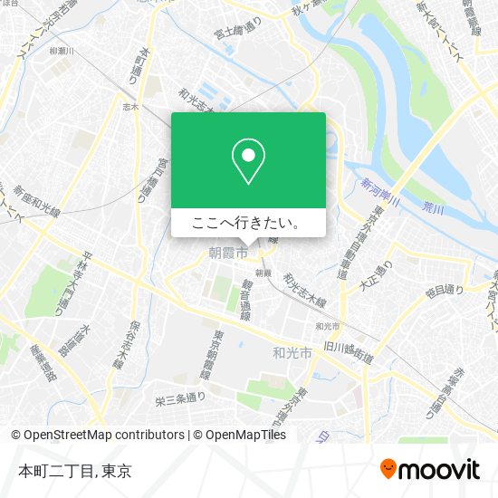 本町二丁目地図