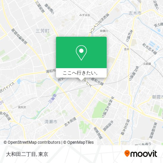 大和田二丁目地図