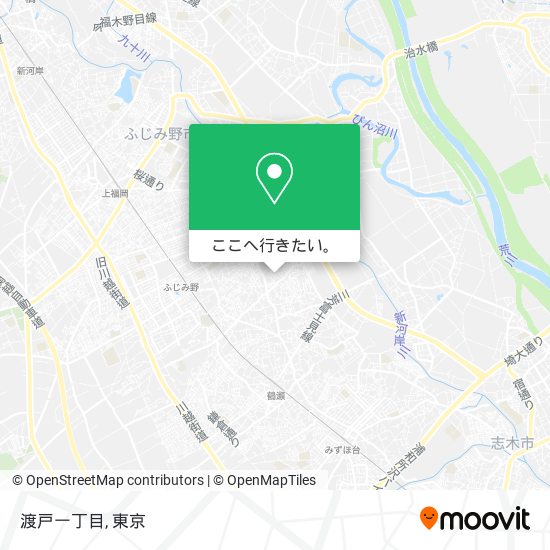 渡戸一丁目地図