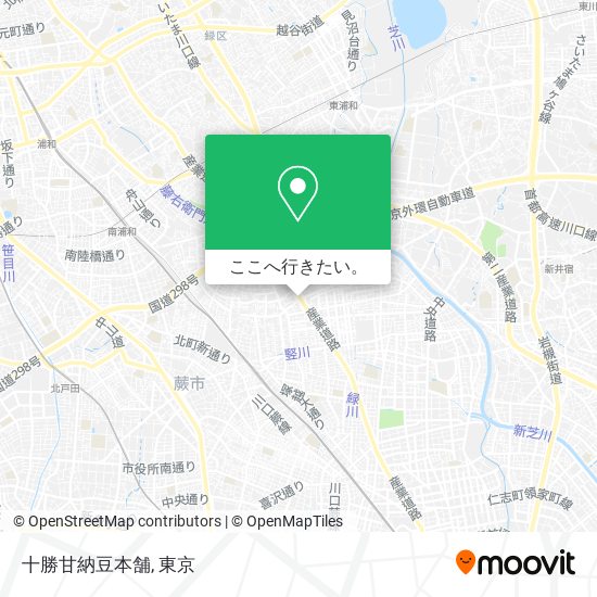 十勝甘納豆本舗地図