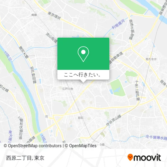 西原二丁目地図