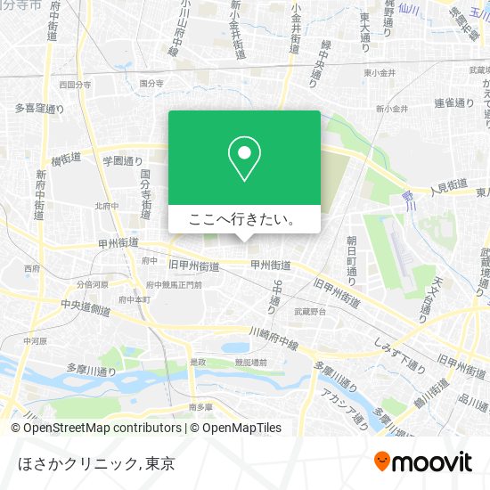 ほさかクリニック地図