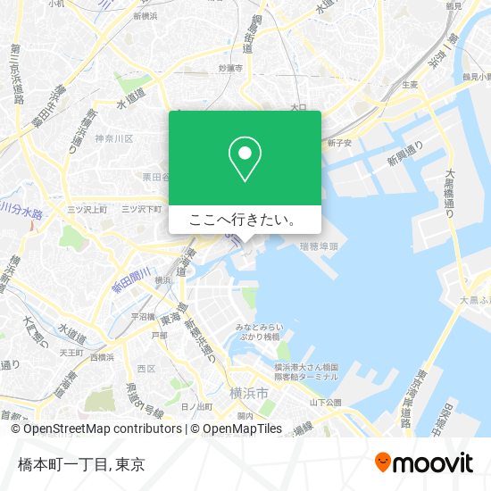 橋本町一丁目地図