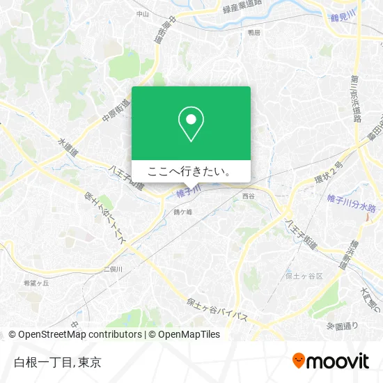 白根一丁目地図