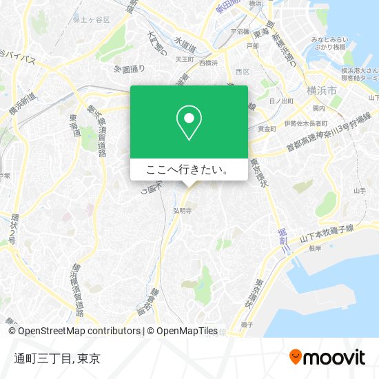 通町三丁目地図