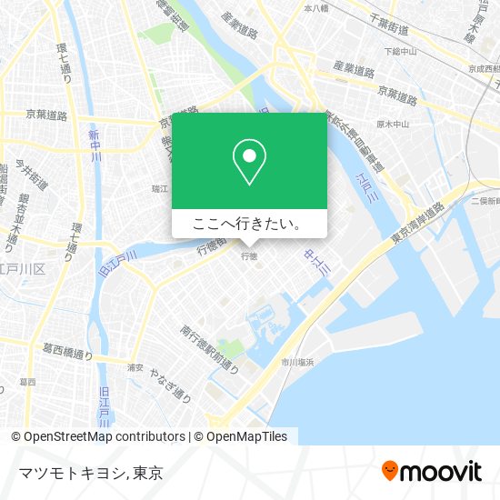 マツモトキヨシ地図