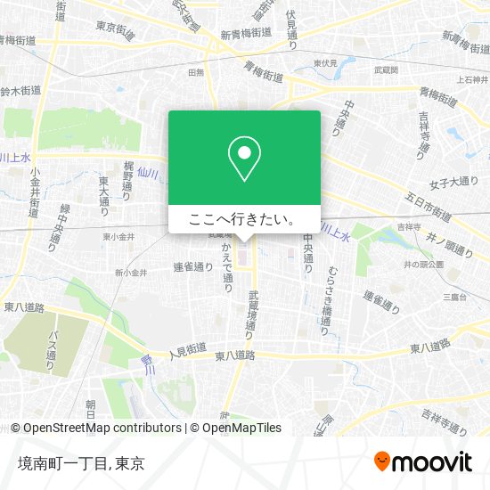 境南町一丁目地図