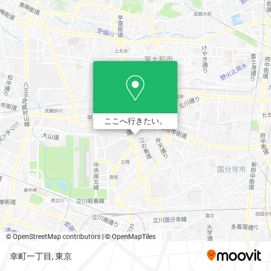 幸町一丁目地図