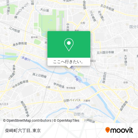 柴崎町六丁目地図