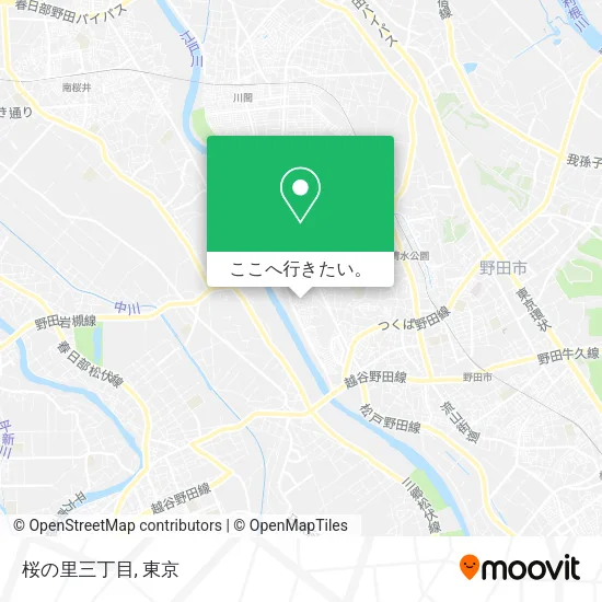 桜の里三丁目地図