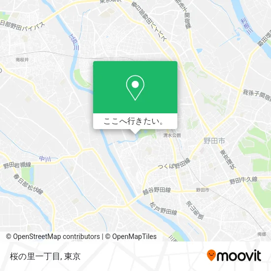 桜の里一丁目地図
