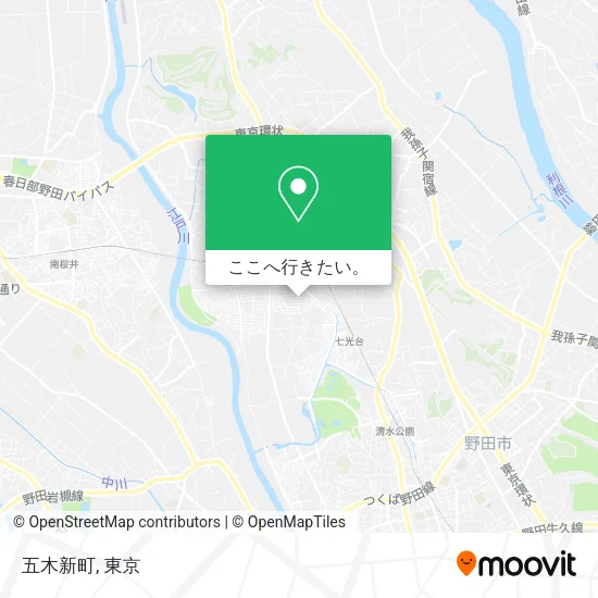 五木新町地図