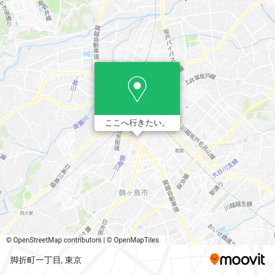 脚折町一丁目地図